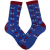Anti Bullying Socks Blue / Men's
