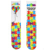 Autism Awareness Heart Balloon Unisex Crew Socks OSFM / Multi