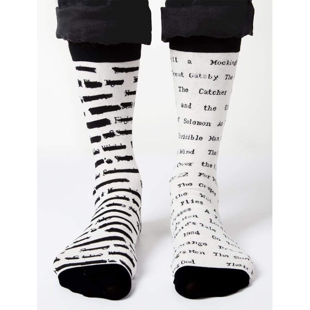 Banned Book Socks Unisex Crew Sock