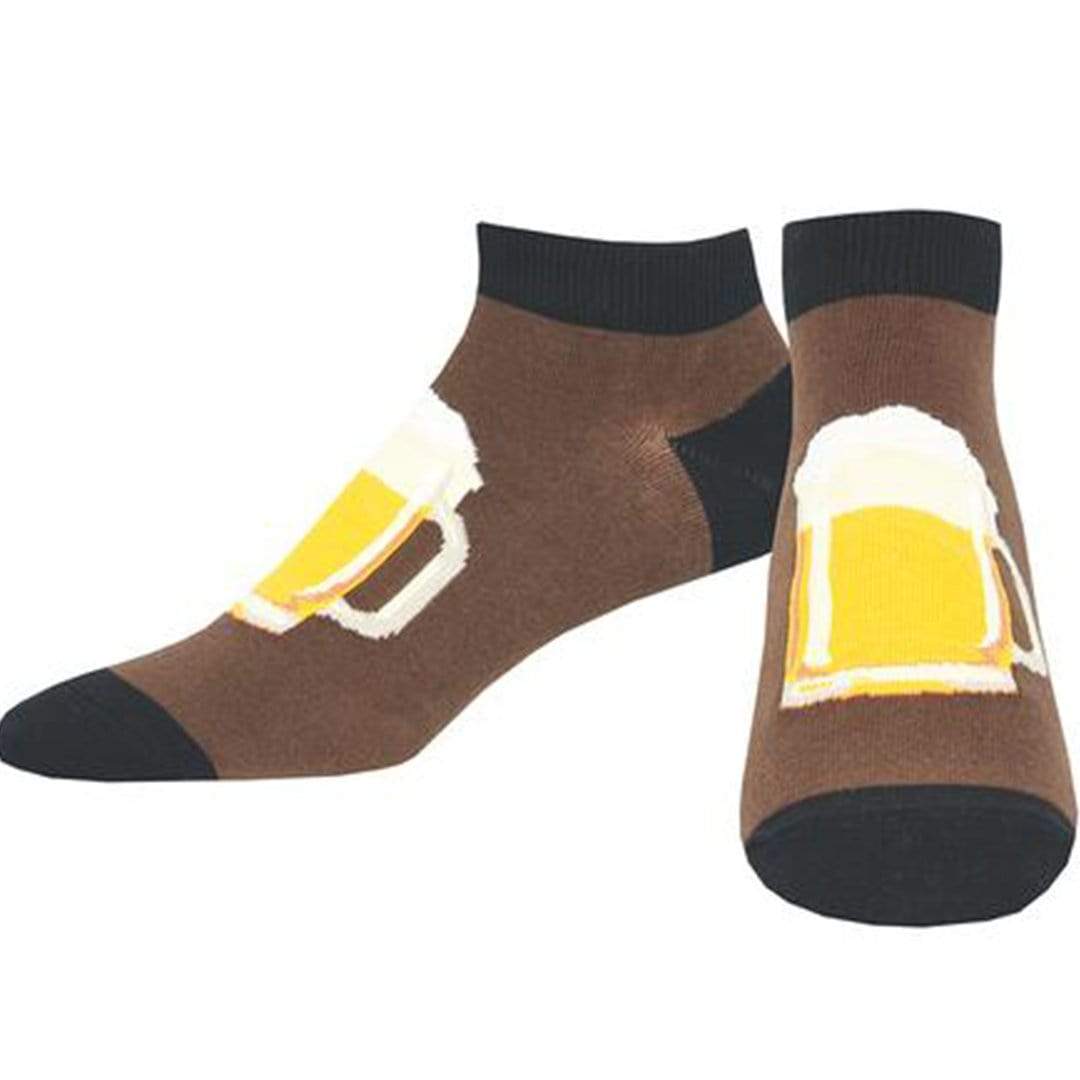 All In Good Stein Socks Men's Ankle Sock Brown