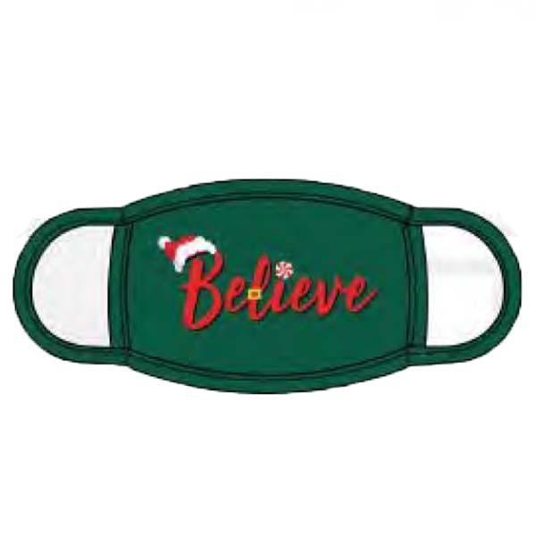 Believe Kids Face Mask Green