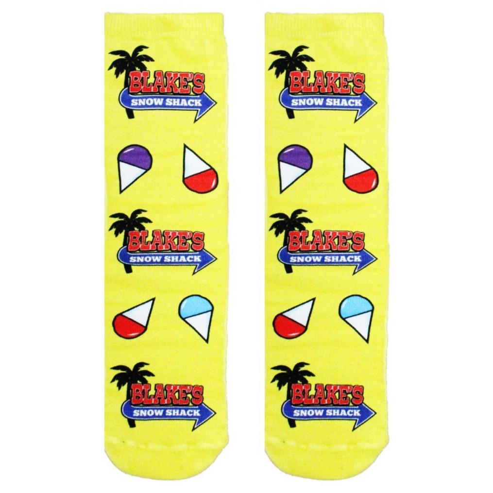 Blake’s Snow Shack Socks Unisex Crew Sock Yellow