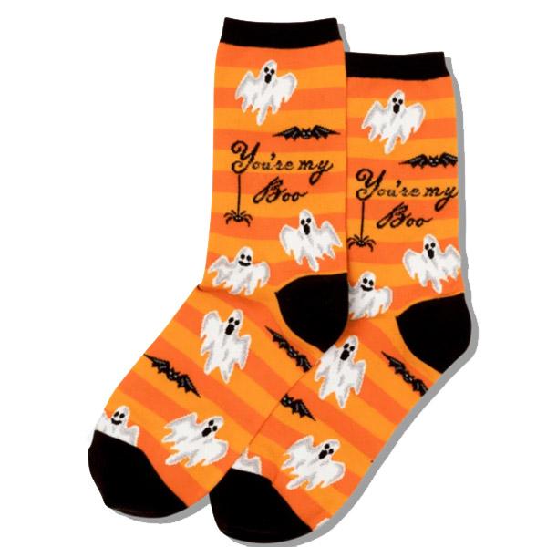You are My Boo Women&#39;s Socks orange