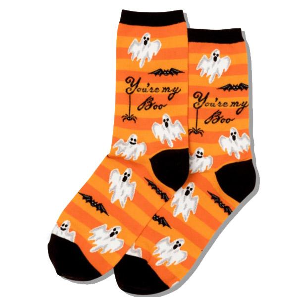 You are My Boo Women's Socks orange