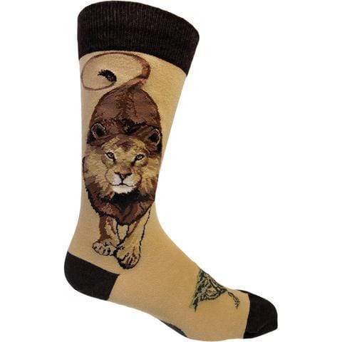 Boss Lion Socks Men’s Crew Sock yellow
