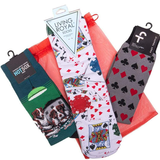 Card Shark Gift Bag For Him Multi