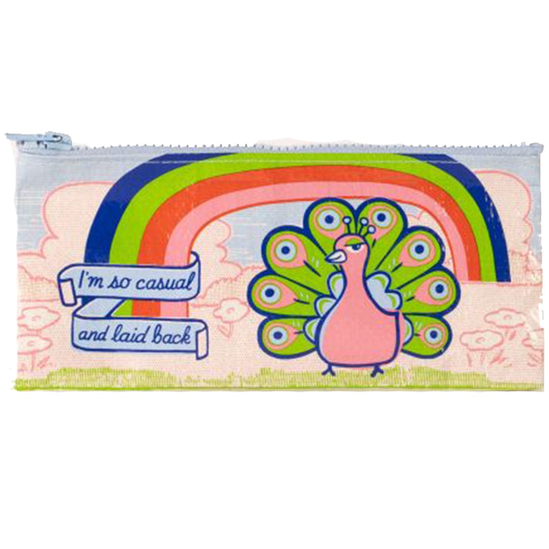 I'm So Casual Pencil Case Blue