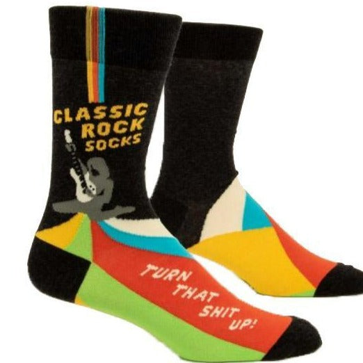 Classic Rock Socks Men's Sock Black
