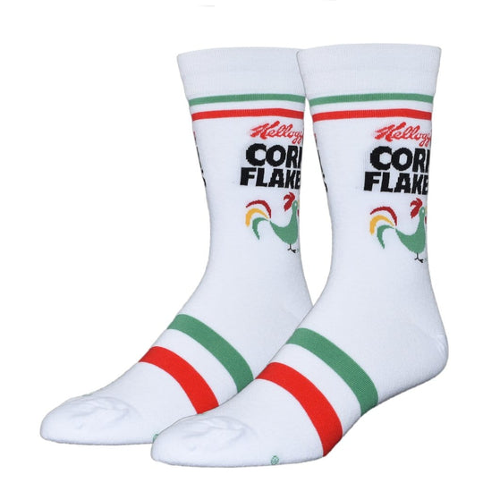 Corn Flakes Men's Crew Socks White
