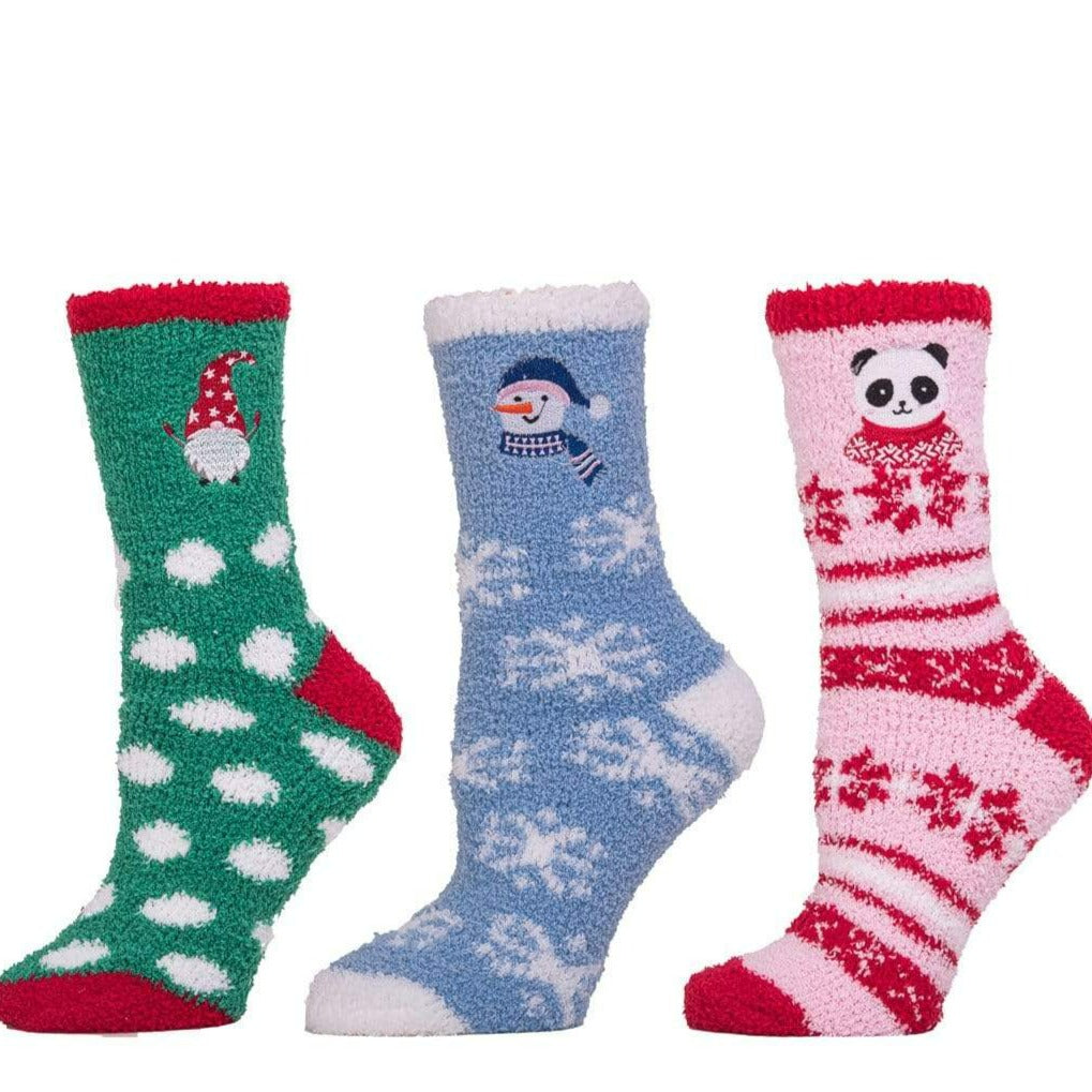 Cozy Christmas Gift Bag For Her Multi