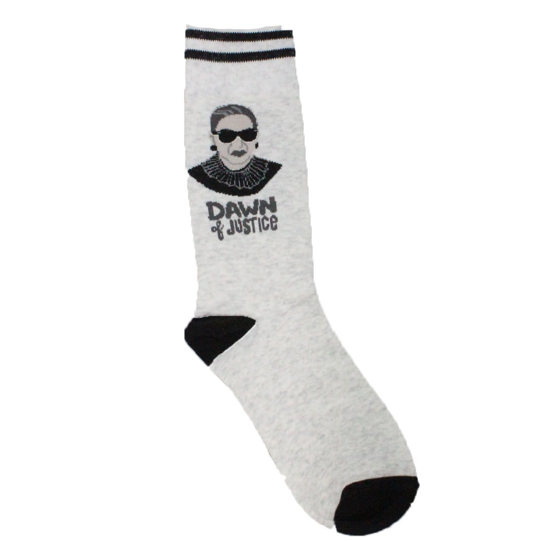 Dawn of Justice Socks Unisex Crew Sock white