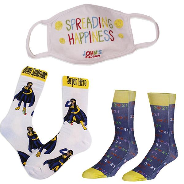 Down Syndrome Awareness Gift Bag for Women Blue