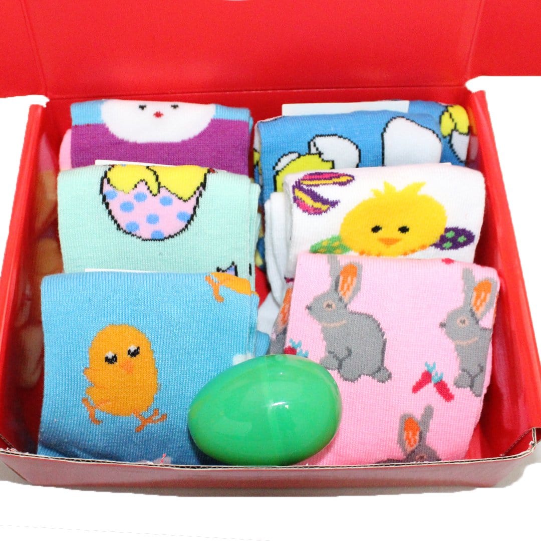 Easter Box of Socks Multi
