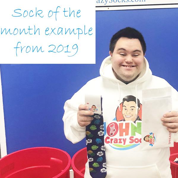 Sock of the Month Club - 12 Month Prepaid
