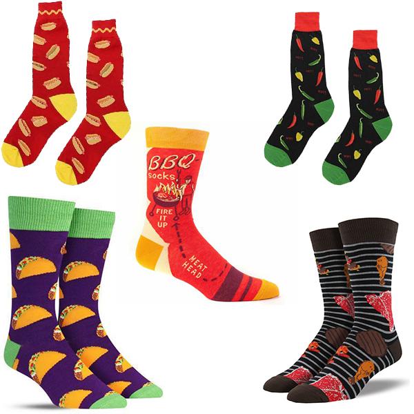 Food Lover Box of Socks for Men Multi