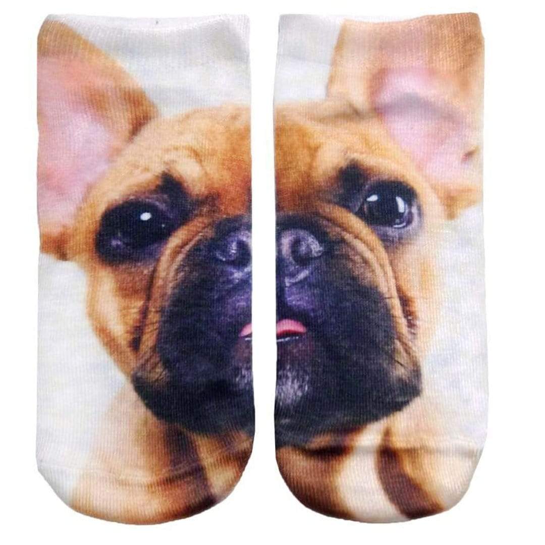 Puppy Socks - Ankle Sock Brown