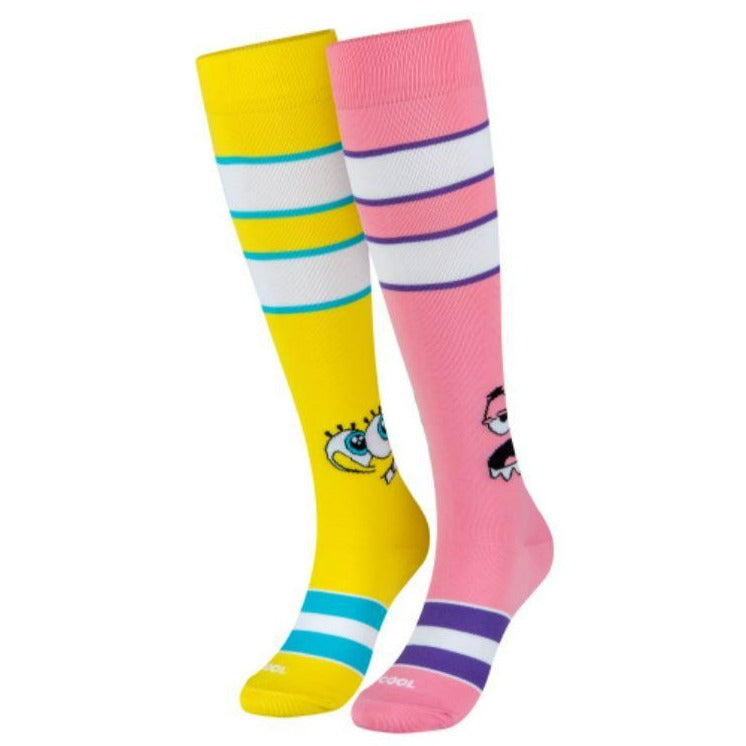 Friendly Faces Women&#39;s Compression Socks Multi
