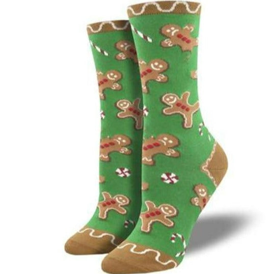 Goodie Gumdrops Women's Crew Sock Green