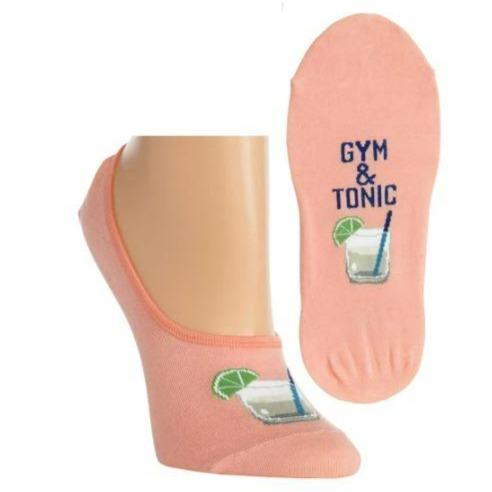 Gym and Tonic Women's Liner Sock Blush