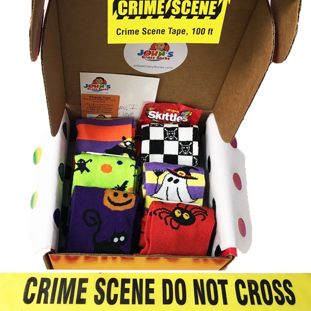 Halloween Box of Socks Multi