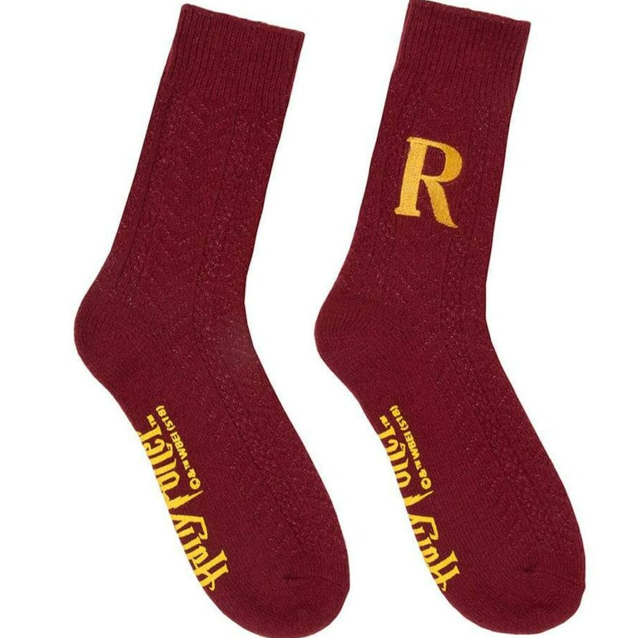 Ron Weasley Sweater Socks Unisex Crew Sock Men's/Large / red