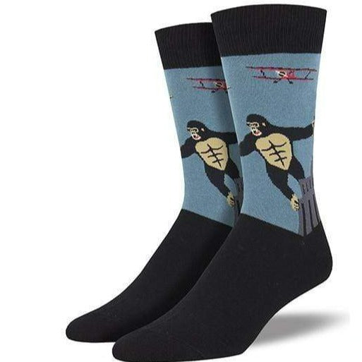 Kong Socks Men’s Crew Sock Blue
