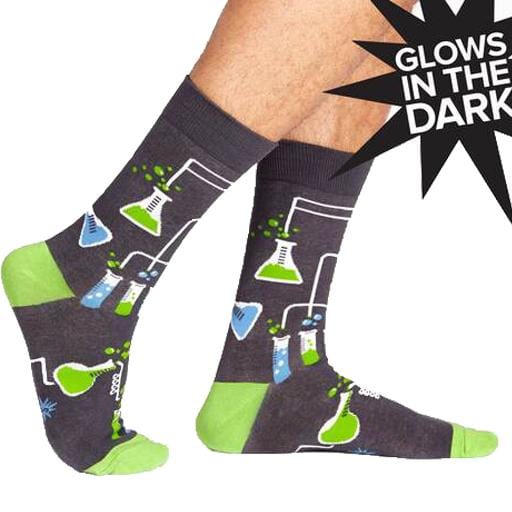 Laboratory Socks Men’s Crew Sock Black