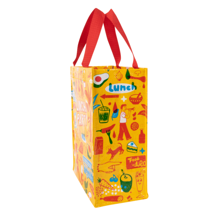 Lunch Party Small Tote Bag Multi Print
