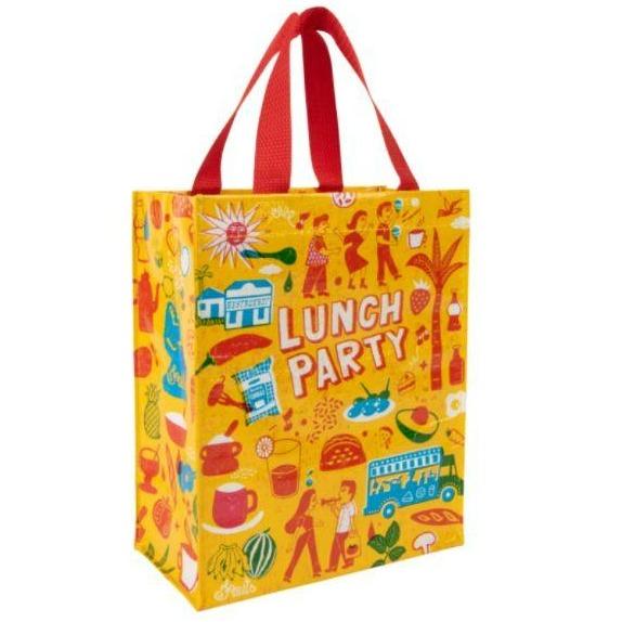 Lunch Party Small Tote Bag Multi Print