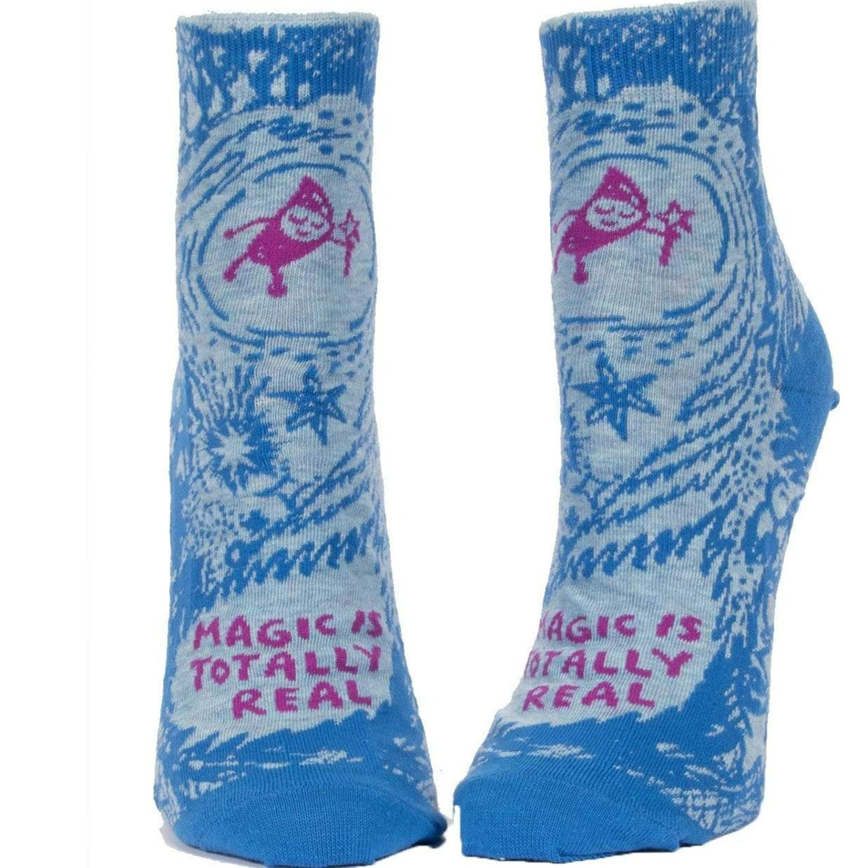 Magic is Totally Real - Women's Ankle Sock blue