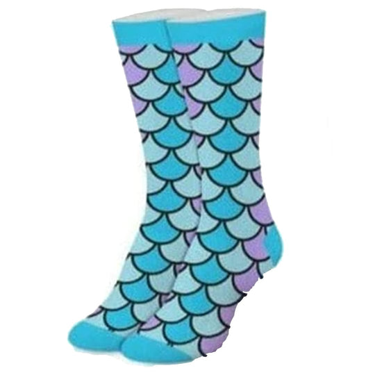 Mermaid Fin Women's Crew Socks Multi