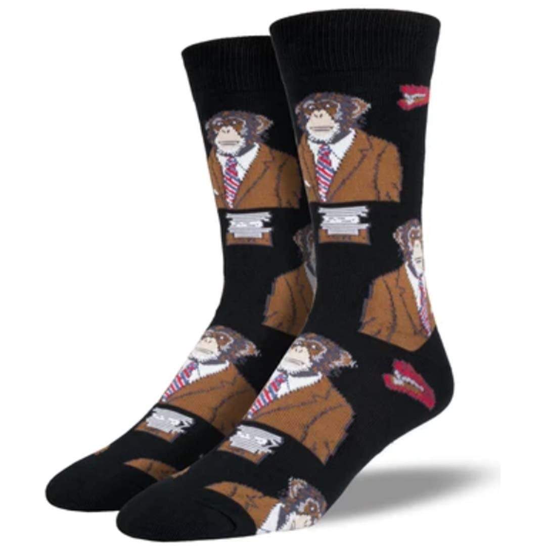Monkey Biz Socks - Men’s Crew Socks