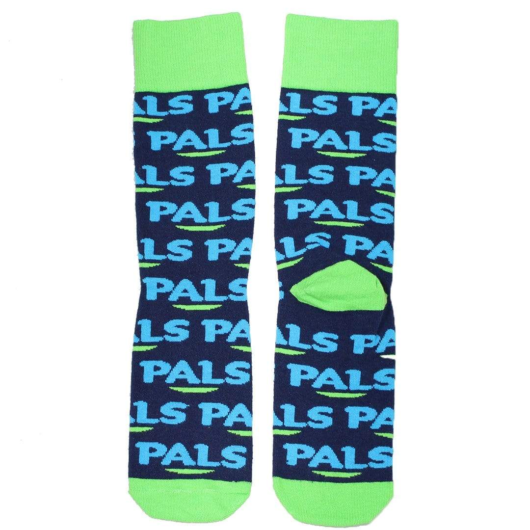 Pals Socks Unisex Crew Sock One Size Fits Most / Blue