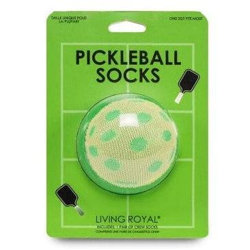Pickleball 3D Socks Green