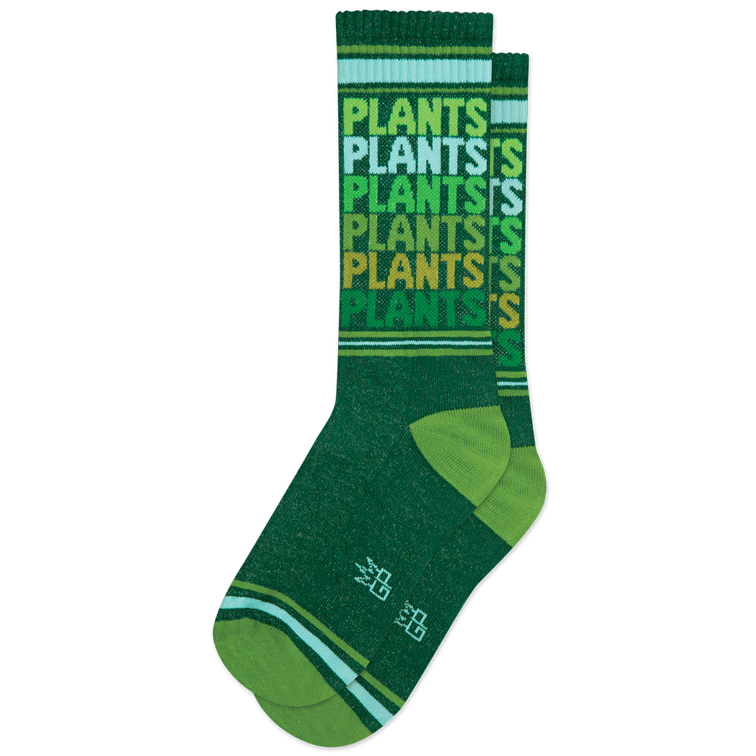 Plants Unisex Crew Sock Green