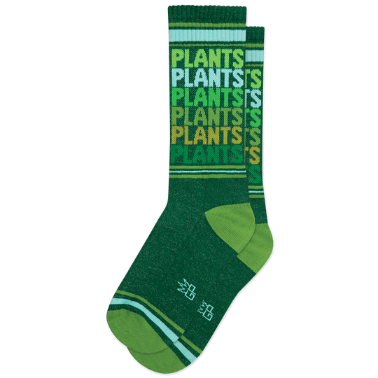 Plants Unisex Crew Sock Green