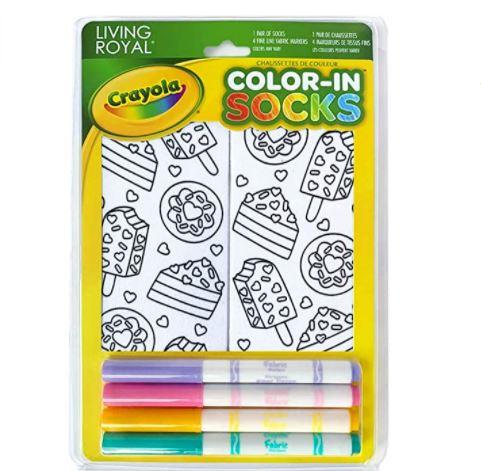 Pool Party Color In Socks Ankle Sock White