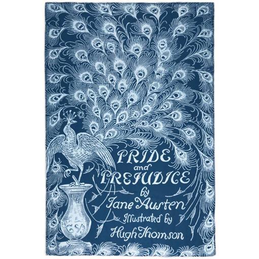 Pride & Prejudice Scarf One Size / blue