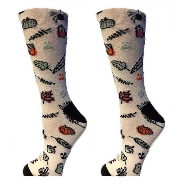 Pumpkin Spice Socks Crew Sock Cream / Men's