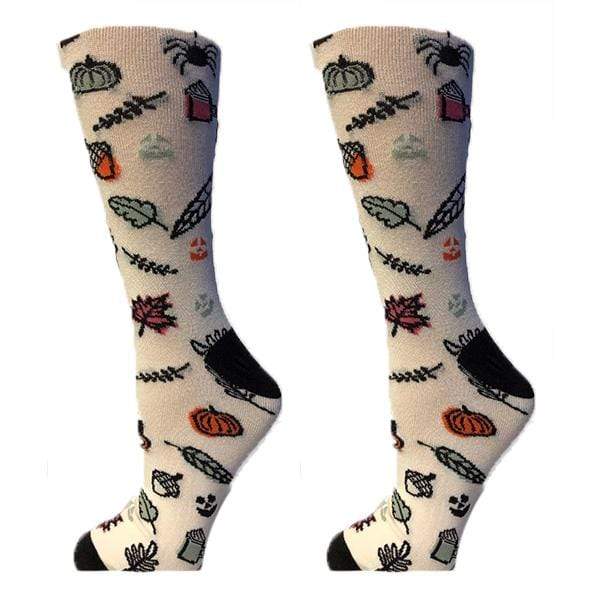 Pumpkin Spice Socks Crew Sock Cream / Men&#39;s