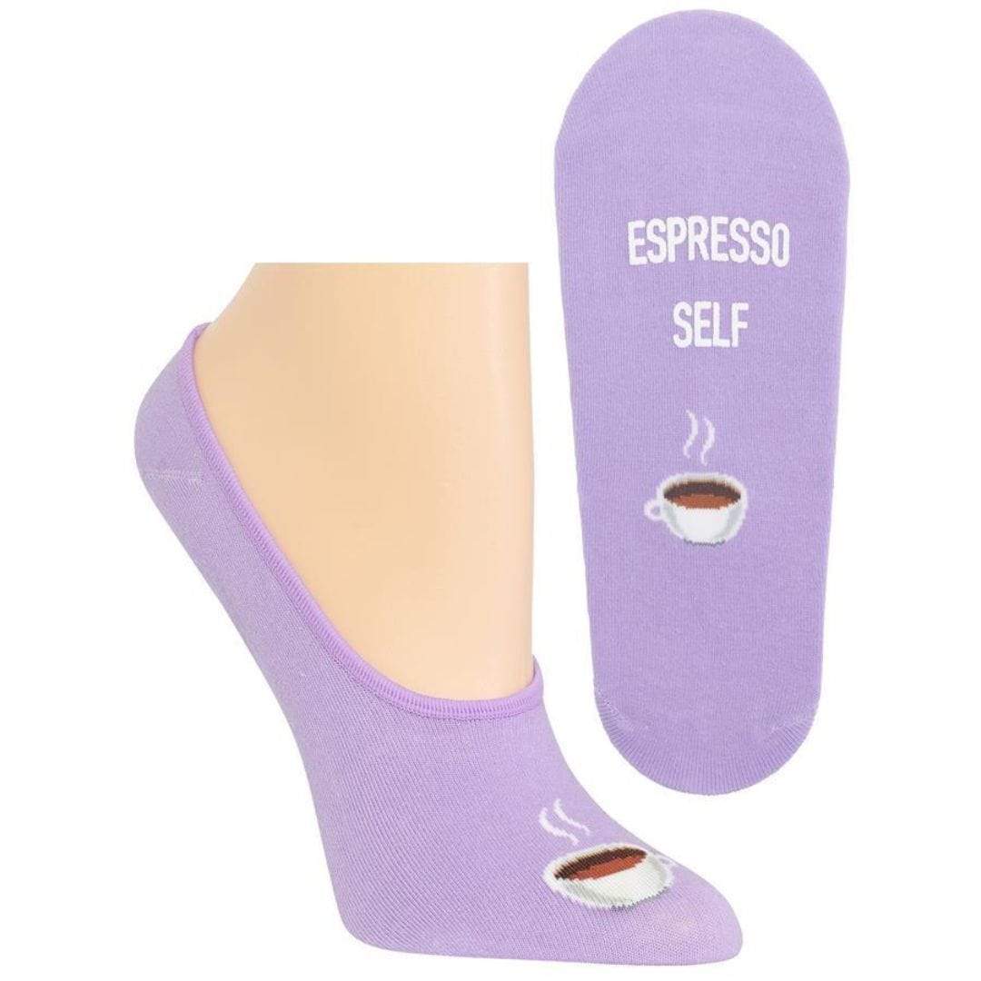 Espresso Socks Women's No Show Sock purple