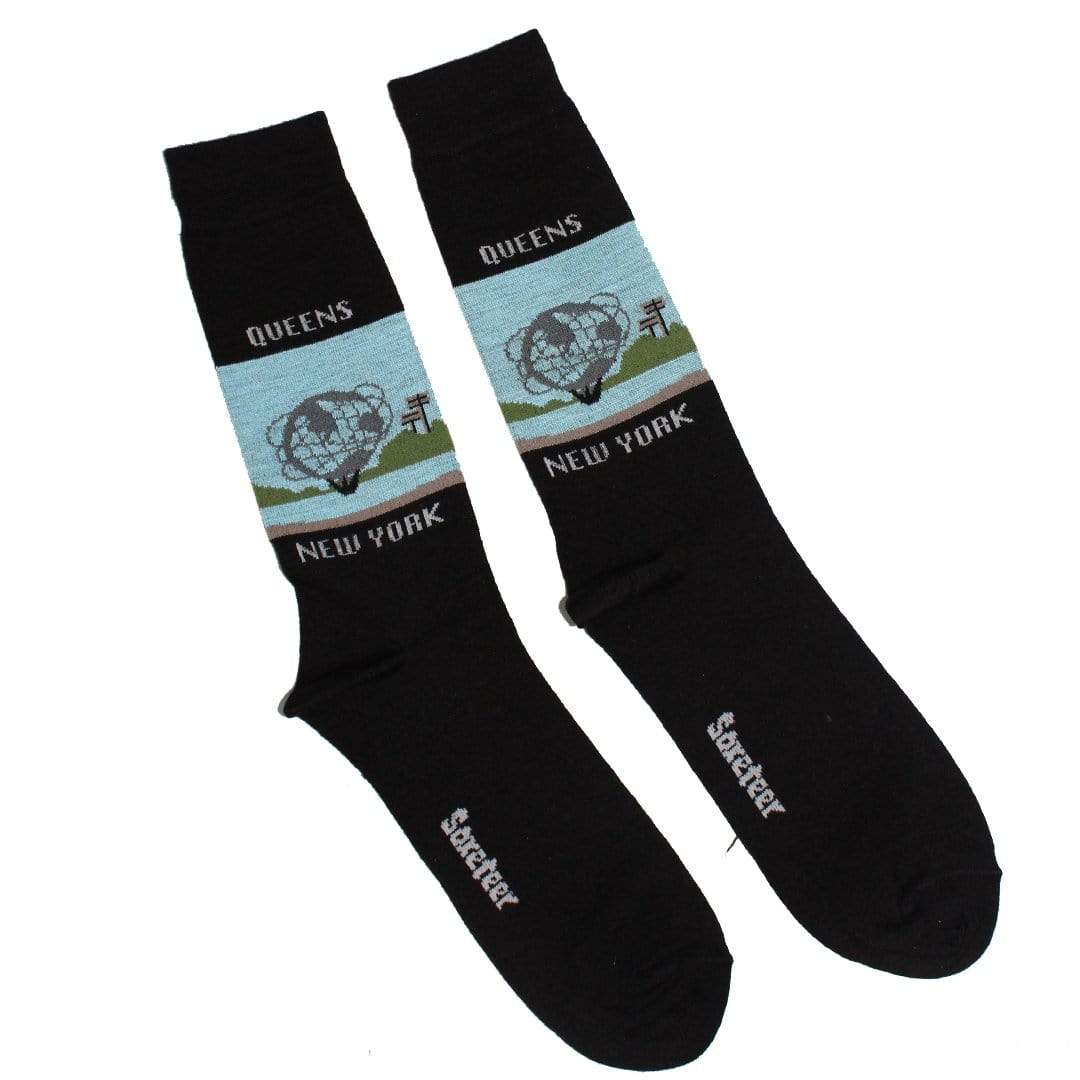 Queens NYC Socks Crew Sock women / black