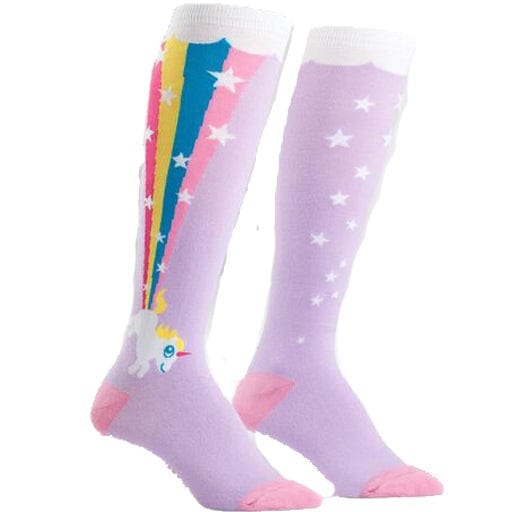 Rainbow Blast Socks Women&#39;s Knee High Sock