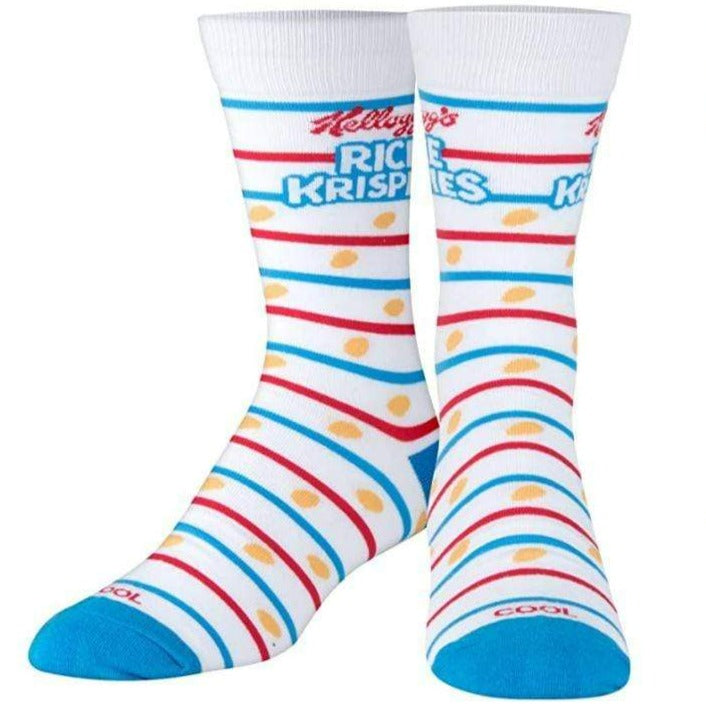Rice Krispies Men's Crew Socks White