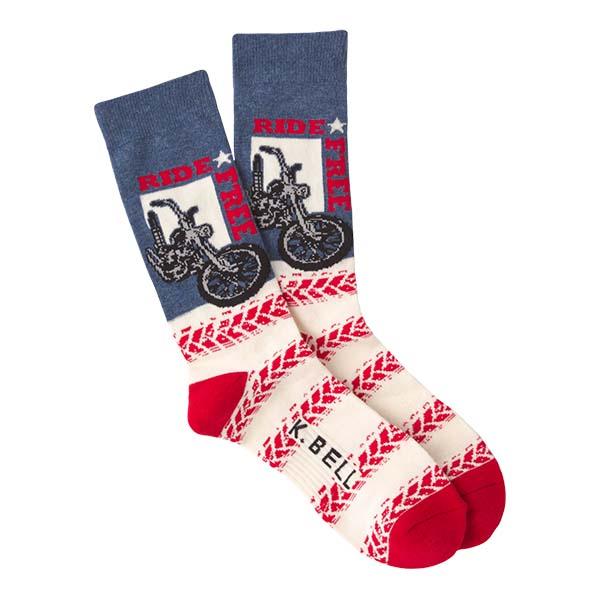 Ride Free Crew Socks Men’s Crew Sock Regular / Navy