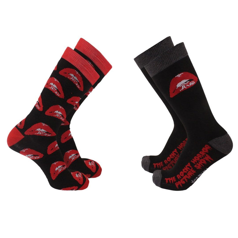 Rocky Horror Picture Show Socks 2 Pack Johns Crazy Socks