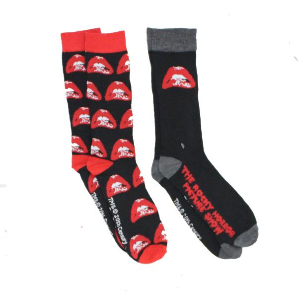 Rocky Horror Picture Show Socks 2 Pack - John's Crazy Socks