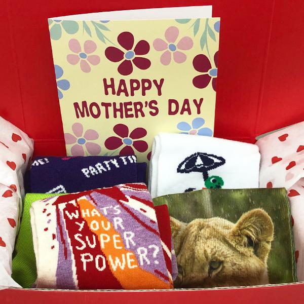 Sassy Mother&#39;s Day Box Of Socks Multi