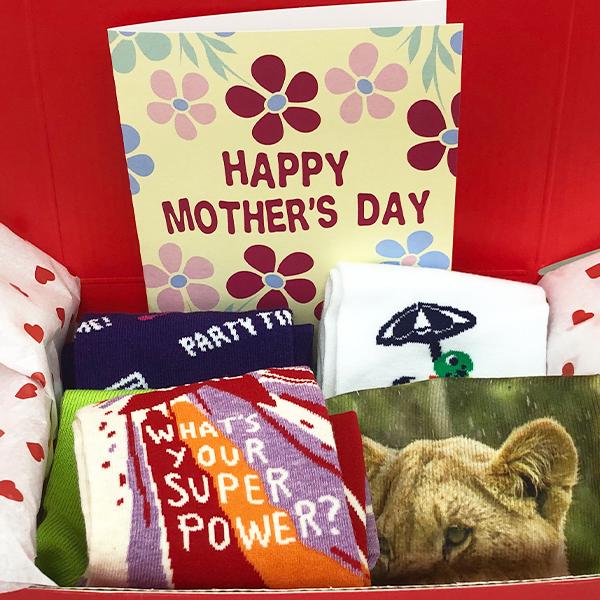 Sassy Mother's Day Box Of Socks Multi