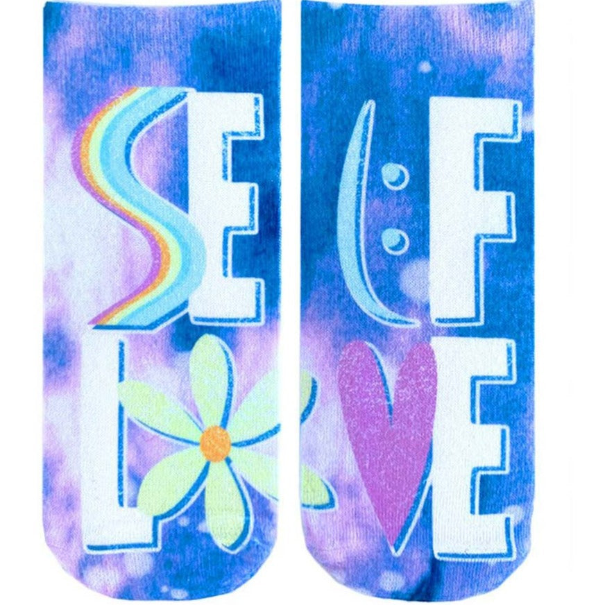 Self Love Ankle Socks Blue